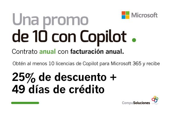 Promo 10 Copilot